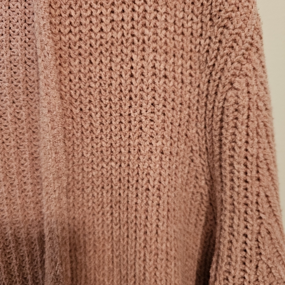 ⭐️40% Off⭐️ a new day Pink Chenille Cardigan - Picture 4 of 8